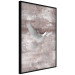 Poster Love Flight - composition with a white bird and a background in shades of brown 118788 additionalThumb 12