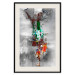 Poster Abyss - industrial colorful abstraction on a gray background 121888 additionalThumb 18