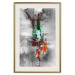 Poster Abyss - industrial colorful abstraction on a gray background 121888 additionalThumb 19