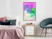 Wall Poster Pastel Butterflies - colorful abstract spots on crumpled paper 122288 additionalThumb 9