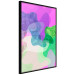Wall Poster Pastel Butterflies - colorful abstract spots on crumpled paper 122288 additionalThumb 8