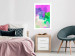 Wall Poster Pastel Butterflies - colorful abstract spots on crumpled paper 122288 additionalThumb 12