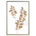 Poster August Leaves - plant in autumnal atmosphere with golden leaves 123488 additionalThumb 16