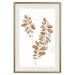 Poster August Leaves - plant in autumnal atmosphere with golden leaves 123488 additionalThumb 19