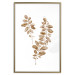 Poster August Leaves - plant in autumnal atmosphere with golden leaves 123488 additionalThumb 16