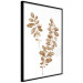 Poster August Leaves - plant in autumnal atmosphere with golden leaves 123488 additionalThumb 10
