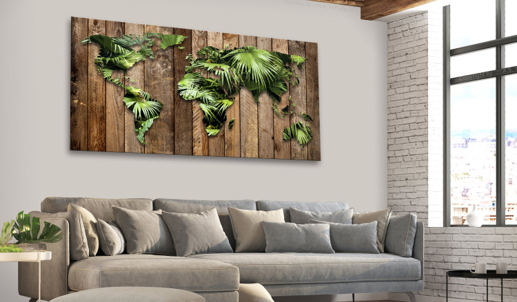 Large canvas print Jungle of the World II [Large Format] 125688 additionalImage 6