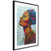 Poster Paper Thoughts - portrait of a colorful woman in a paper composition 126488 additionalThumb 6