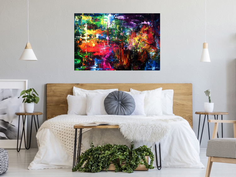 Wall Poster New Year's Frenzy - abstract composition of colorful patterns 127288 additionalImage 4