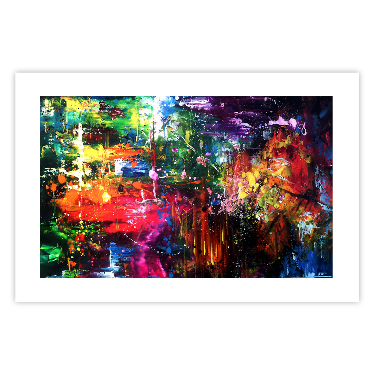 Wall Poster New Year's Frenzy - abstract composition of colorful patterns 127288 additionalImage 25