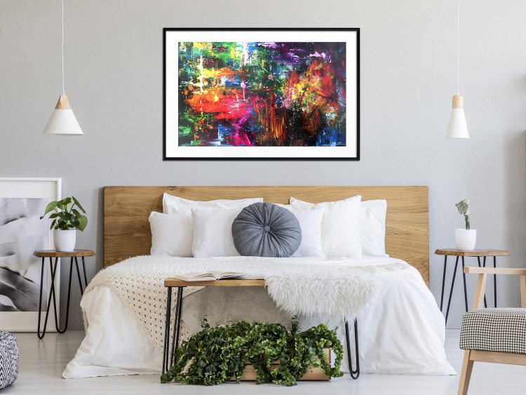 Wall Poster New Year's Frenzy - abstract composition of colorful patterns 127288 additionalImage 23