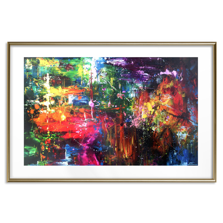 Wall Poster New Year's Frenzy - abstract composition of colorful patterns 127288 additionalImage 16