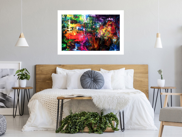 Wall Poster New Year's Frenzy - abstract composition of colorful patterns 127288 additionalImage 5
