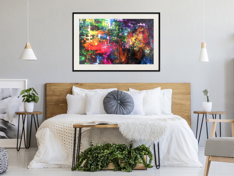 Wall Poster New Year's Frenzy - abstract composition of colorful patterns 127288 additionalImage 24