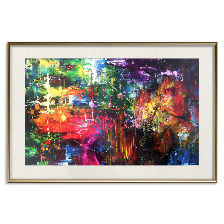 Wall Poster New Year's Frenzy - abstract composition of colorful patterns 127288 additionalImage 20