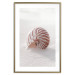 Wall Poster August Shell - maritime composition with a seashell on the sand 129488 additionalThumb 16