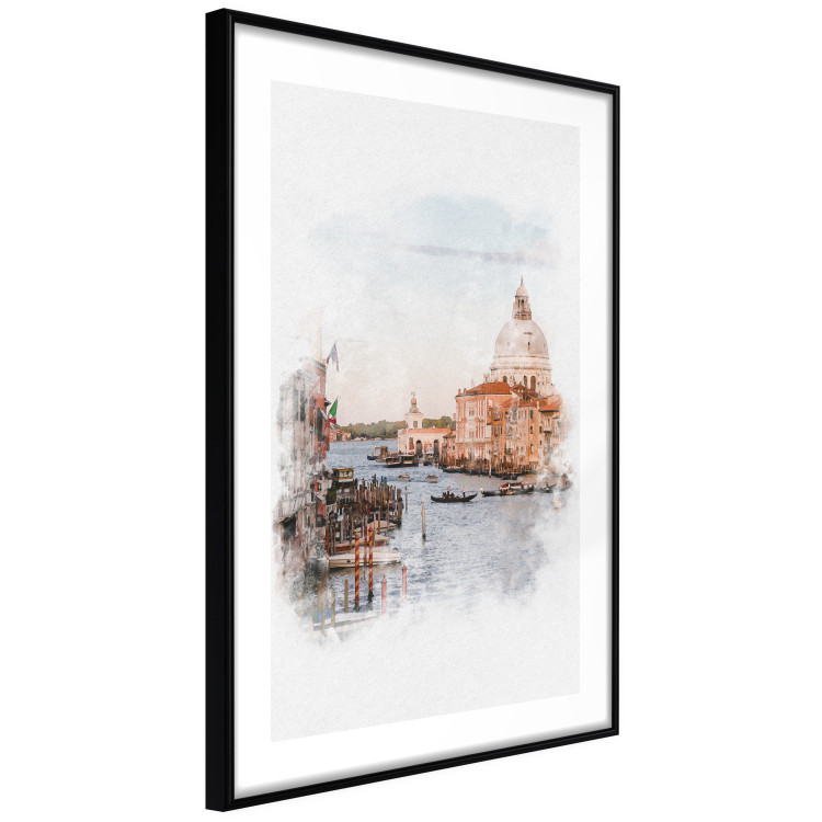 Poster Watercolor Venice - city architecture amidst water in watercolor style 131788 additionalImage 8