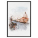 Poster Watercolor Venice - city architecture amidst water in watercolor style 131788 additionalThumb 16