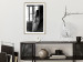 Wall Poster Traveling Memory - black and white landscape of a woman against a window backdrop 132288 additionalThumb 13