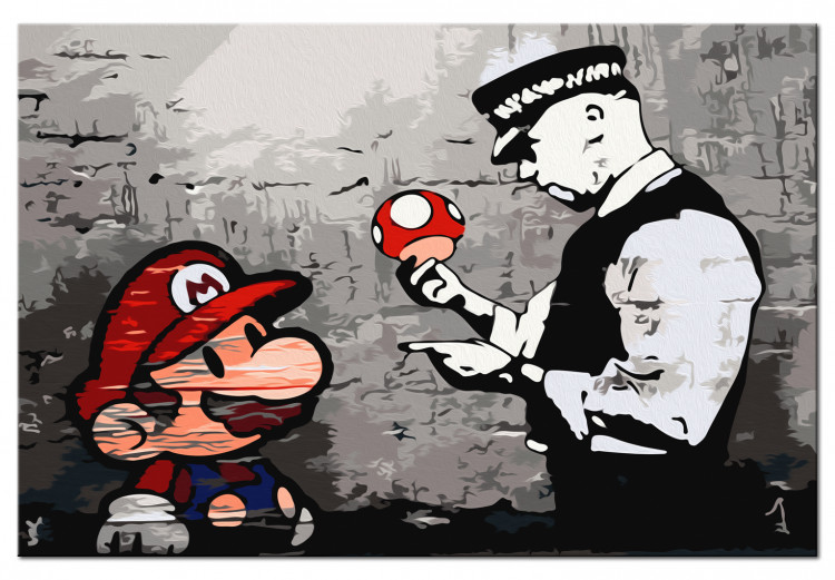 Paint by number Mario (Banksy) 132488 additionalImage 5