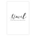 Wall Poster Wealth of Travel - black English text on a white background 135788 additionalThumb 10