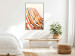 Poster Sunny Bathing - summer composition with colorful beach loungers 135888 additionalThumb 11