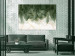 Canvas In My Dream (1-piece) Wide - elegant abstraction with greenery 142788 additionalThumb 3