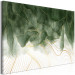 Canvas In My Dream (1-piece) Wide - elegant abstraction with greenery 142788 additionalThumb 2