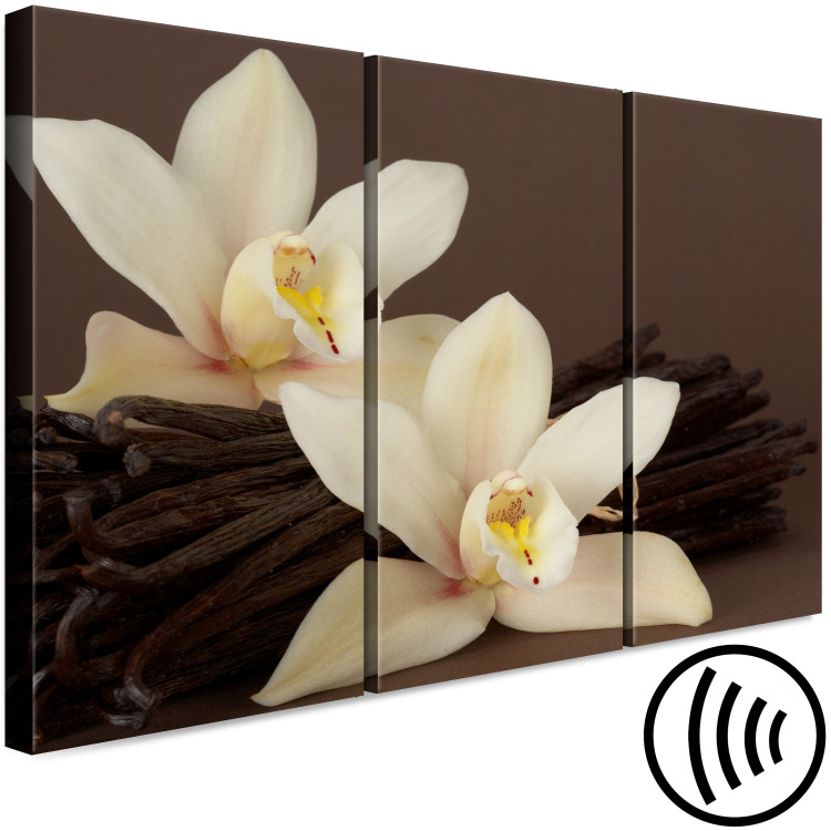Canvas Print Orchid With Vanilla (3 Parts) 150088 additionalImage 6