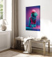 Canvas AI Dog Poodle - Fluffy Animal in a Fashionable Colorful Outfit - Vertical 150188 additionalThumb 10