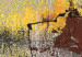Canvas With Brown Patterns (1-piece) - abstract artistic landscape 46788 additionalThumb 4