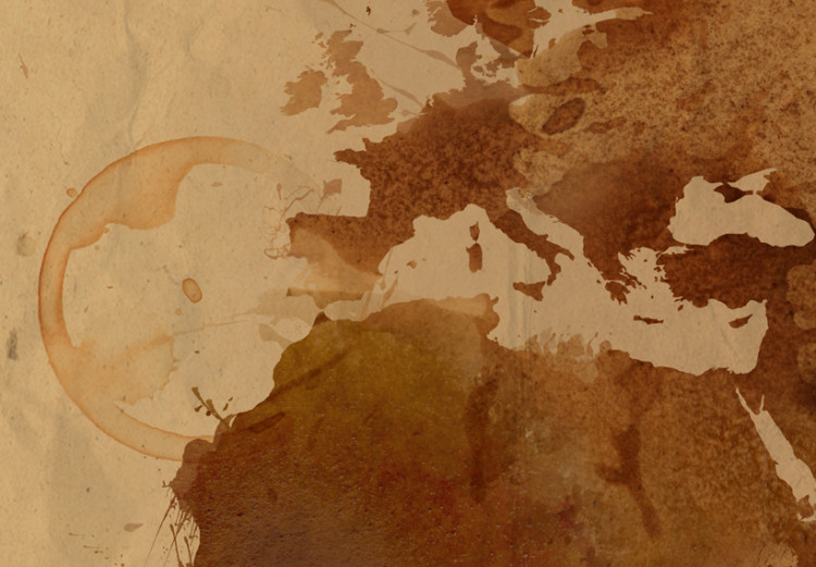 Canvas The World painted with coffee - triptych 55388 additionalImage 4