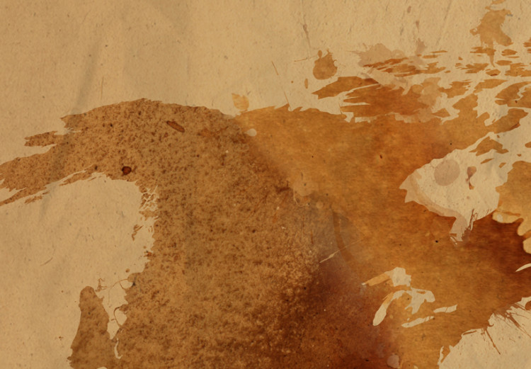 Canvas The World painted with coffee - triptych 55388 additionalImage 5