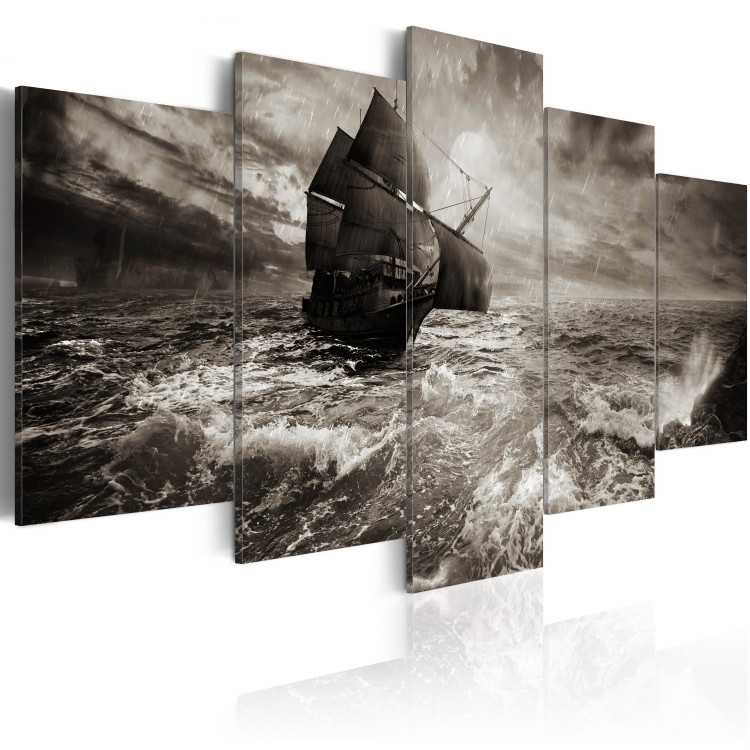 Canvas Print Ship in a storm 58688 additionalImage 2