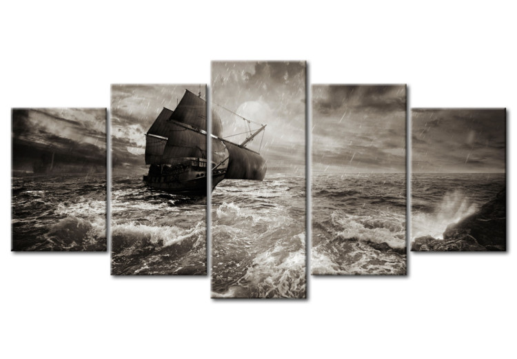 Canvas Print Ship in a storm 58688