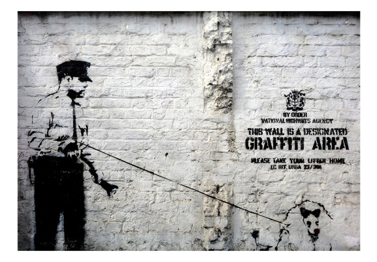 Photo Wallpaper Banksy - Graffiti Area 62288 additionalImage 1