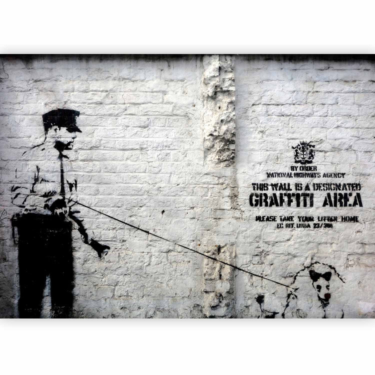 Photo Wallpaper Banksy - Graffiti Area 62288 additionalImage 1