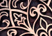 Photo Wallpaper Exotic artistry - geometric background with colourful mandala on dark background 94188 additionalThumb 4