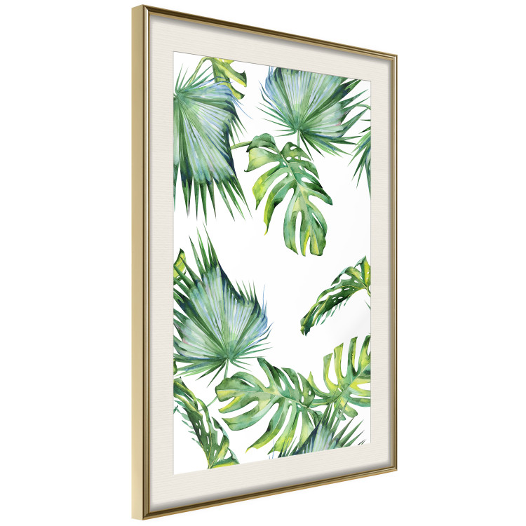 Wall Poster Jungle Vibe - tropical green composition with a botanical motif 114298 additionalImage 2