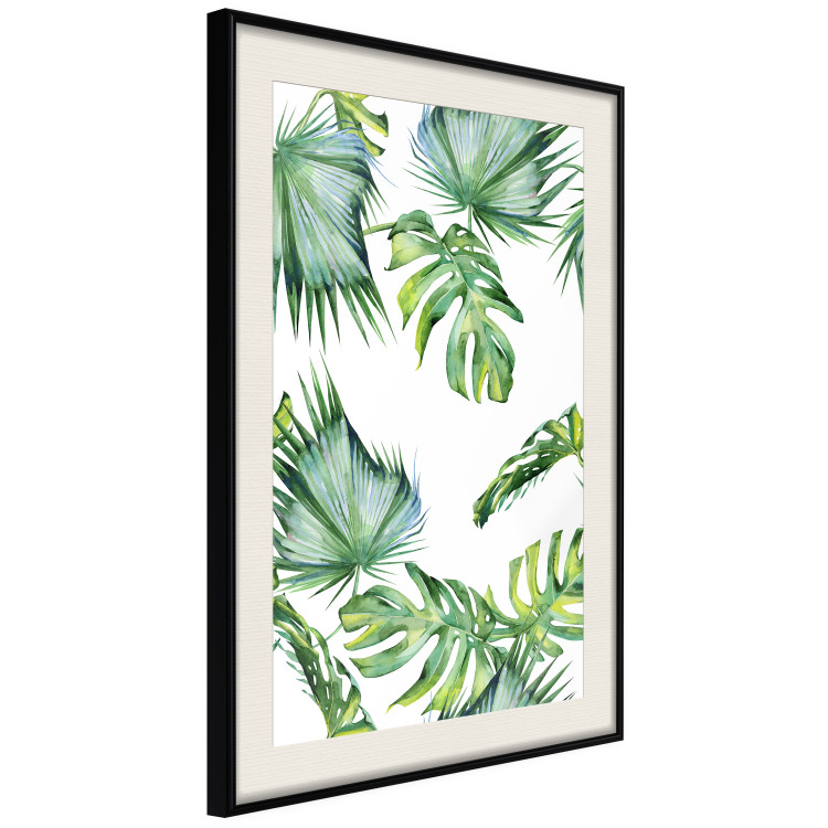 Wall Poster Jungle Vibe - tropical green composition with a botanical motif 114298 additionalImage 3