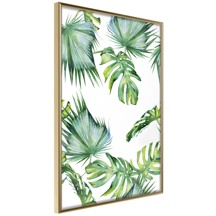 Wall Poster Jungle Vibe - tropical green composition with a botanical motif 114298 additionalImage 14