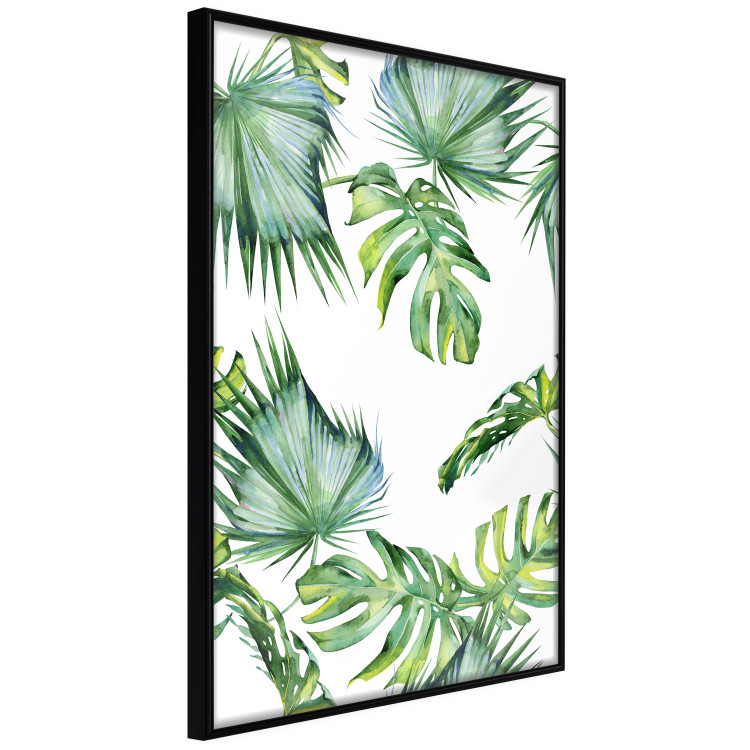 Wall Poster Jungle Vibe - tropical green composition with a botanical motif 114298 additionalImage 10