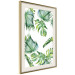 Wall Poster Jungle Vibe - tropical green composition with a botanical motif 114298 additionalThumb 2