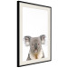 Poster Koala - composition for children with a gray and white Australian mammal 114398 additionalThumb 3