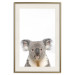 Poster Koala - composition for children with a gray and white Australian mammal 114398 additionalThumb 19