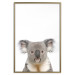 Poster Koala - composition for children with a gray and white Australian mammal 114398 additionalThumb 20