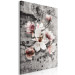 Canvas Print Flowers in Grayscale (1-part) - Magnolias in Rustic Light 115198 additionalThumb 2