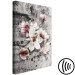 Canvas Print Flowers in Grayscale (1-part) - Magnolias in Rustic Light 115198 additionalThumb 6