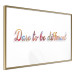 Poster Dare to be different - colorful English texts on a white background 115298 additionalThumb 8