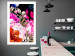 Wall Poster Scent of Summer - colorful composition with flowers on glamour black 117998 additionalThumb 2